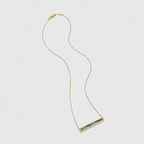 Labradorite Euclidean Bar Necklace