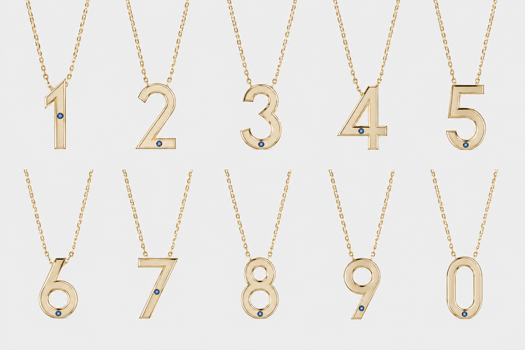 Divinity Chain - Number Necklace