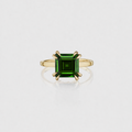 Green Tourmaline Foenix Ring