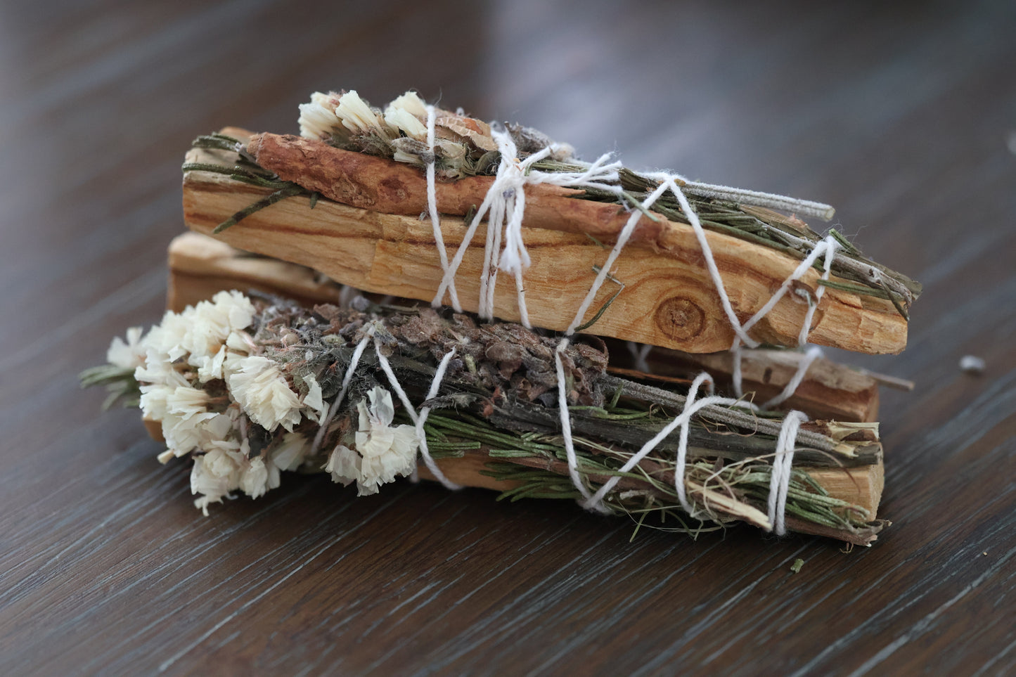 Palo Santo Floral Herb Smudge