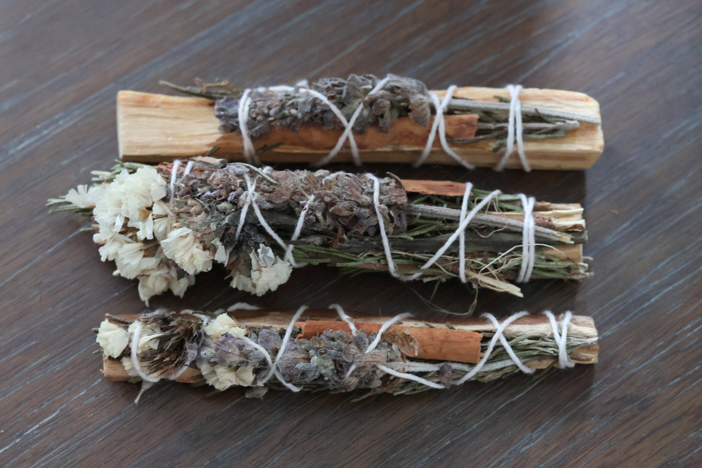 Palo Santo Floral Herb Smudge