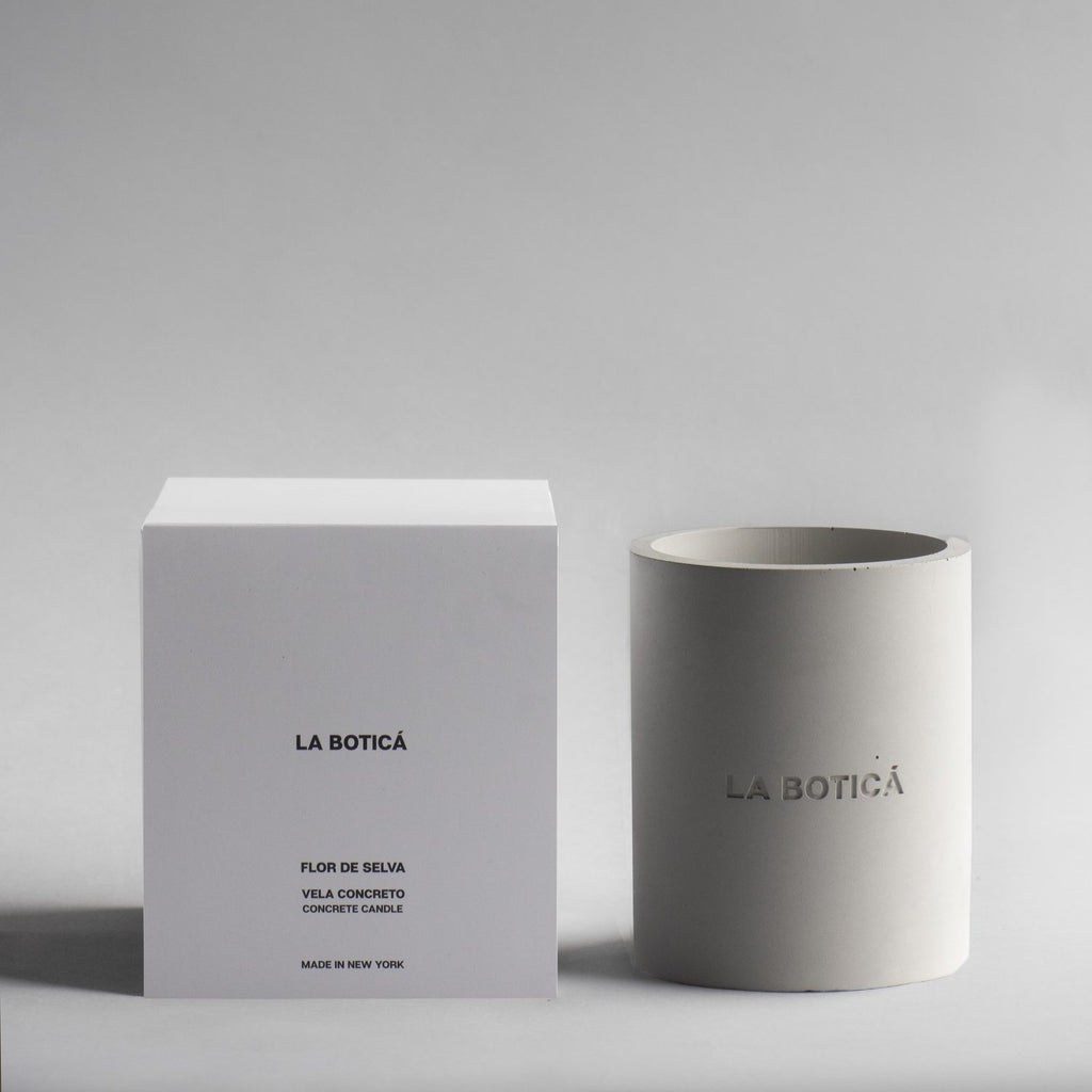 FLOR DE SELVA Vela Concreto Candle