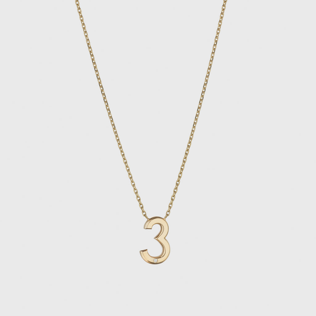 Divinity Chain - Number Necklace