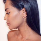 Labradorite Euclidean Bar Earrings